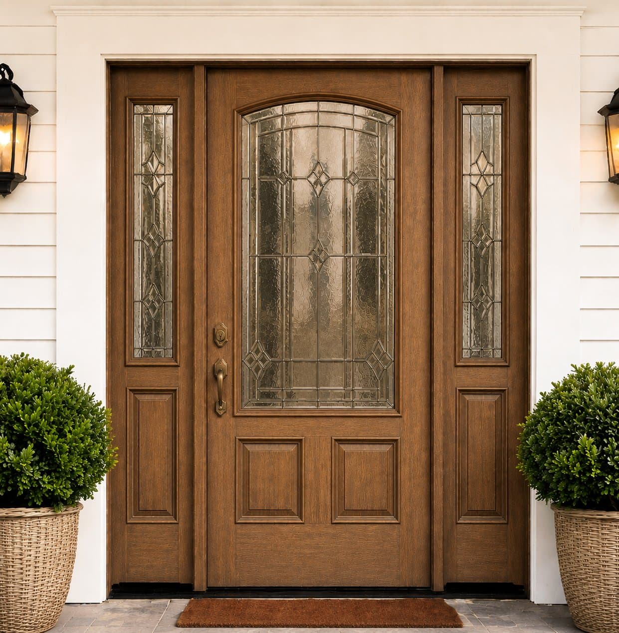 Barn Door on Inman Village Pkwy NE in Atlanta, GA, after installation